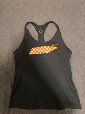 Nike Gray University of Tennessee Dri-FIT Racerback Tank Top